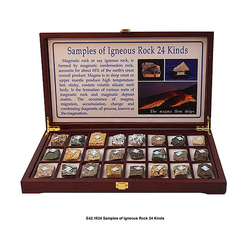 Mga Sample ng Igneous Rock 24 Uri