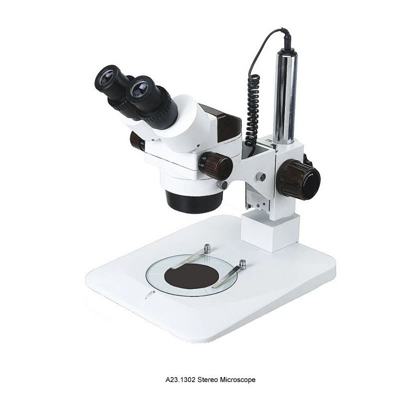 Stereomicroscopio con zoom 0,7x-4,5x