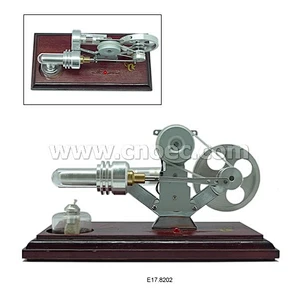 Stirlingmotor med generatormodell