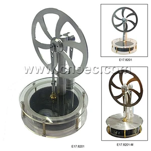 Modelo de motor Stirling de baixa temperatura