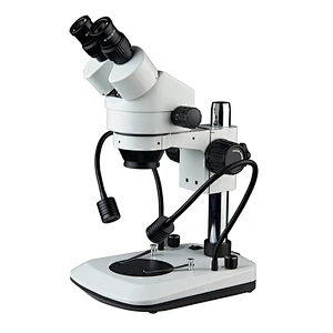 Microscópio estéreo com zoom, 0,7 ~ 4,5x