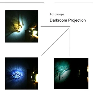 Foldscope mikroskop, 200x