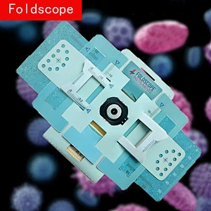 Microscopio pieghevole, 500x
