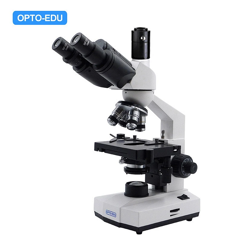 Estudante Microscópio Biológico, Trinocular