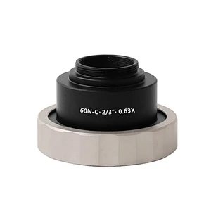 C-Mount Adapter For Zeiss Microscope 0.63x
