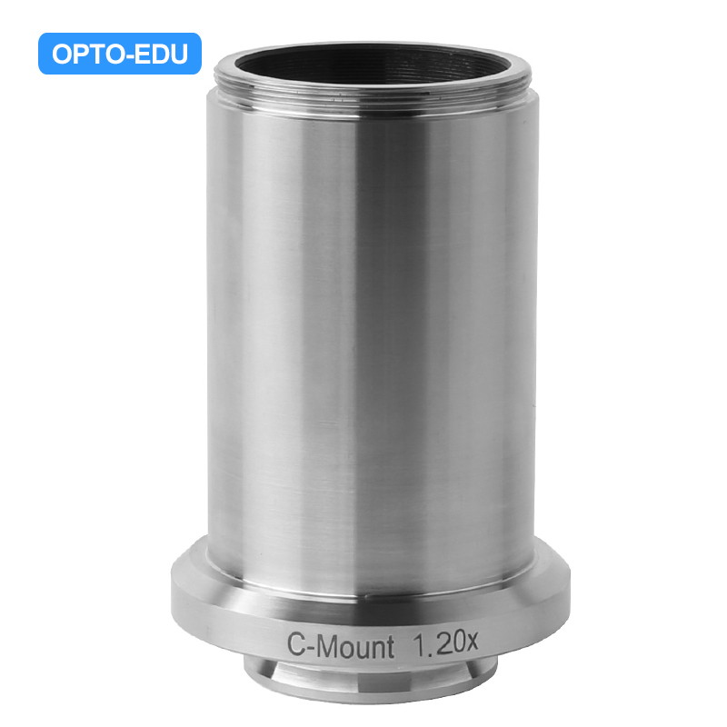 C-Mount Adapter For Leica Microscope 1.2x