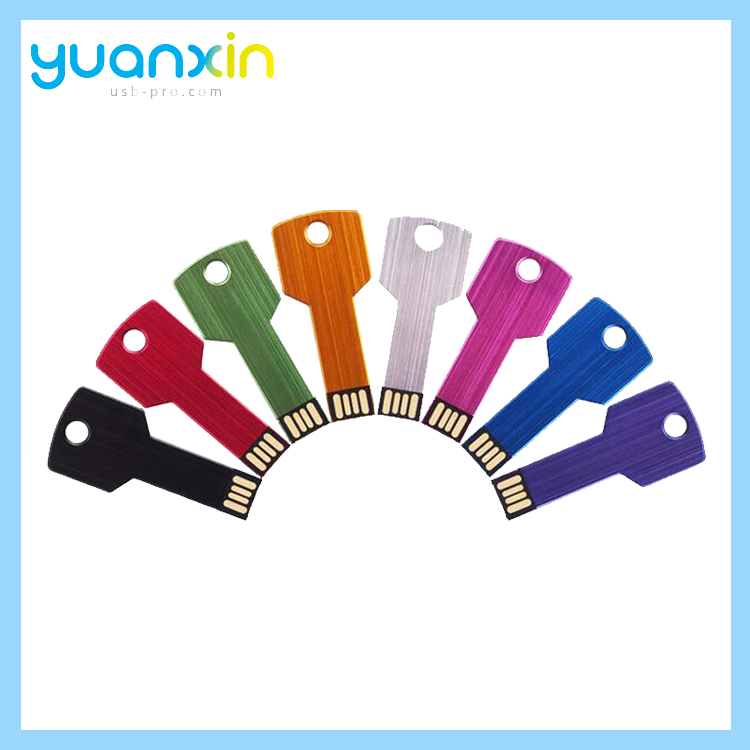 China supplier Promotional Metal usb key flash drive