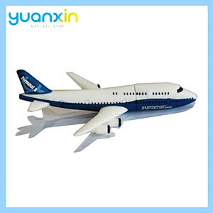 Custom Airplane Usb Stick High Speed Usb Flash Soft Pvc Memory Stick