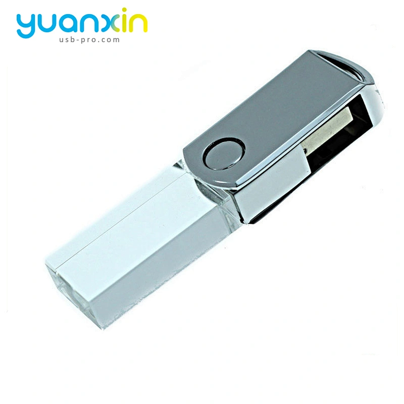 High quality bulk wholesale custom gold crystal usb drive