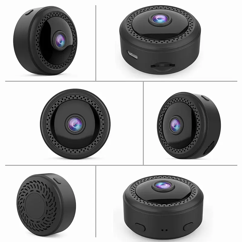 Mini Cameras WiFi HD Surveillance Camera Motion Detection IR Night Version 1080P / 720P / 640P / 320P Nanny Security Camera 160 ° Wide Angle Monitor for IOS / Android