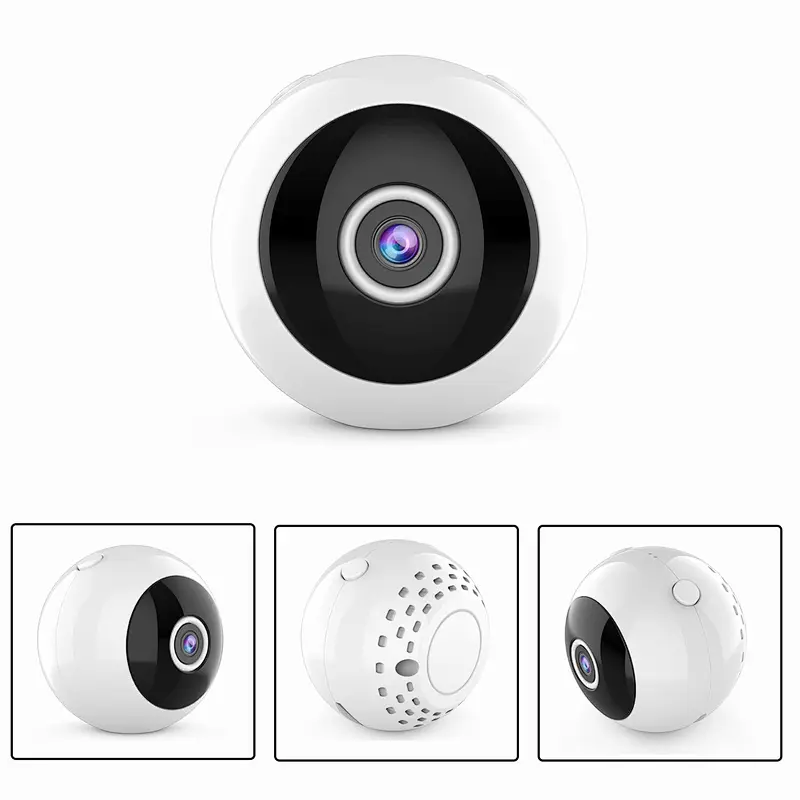 Mini Cameras WiFi HD Surveillance Camera Motion Detection IR Night Version 1080P / 720P / 640P / 320P Nanny Security Camera 160 ° Wide Angle Monitor for IOS / Android