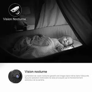 Mini Cameras WiFi HD Surveillance Camera Motion Detection IR Night Version 1080P / 720P / 640P / 320P Nanny Security Camera 160 ° Wide Angle Monitor for IOS / Android