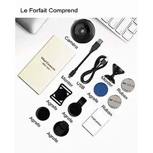 Mini Cameras WiFi HD Surveillance Camera Motion Detection IR Night Version 1080P / 720P / 640P / 320P Nanny Security Camera 160 ° Wide Angle Monitor for IOS / Android