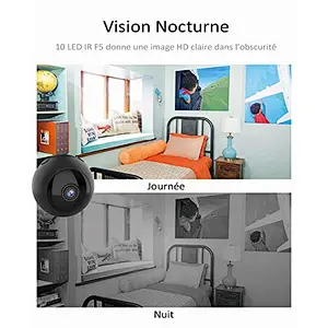 Mini Cameras WiFi HD Surveillance Camera Motion Detection IR Night Version 1080P / 720P / 640P / 320P Nanny Security Camera 160 ° Wide Angle Monitor for IOS / Android