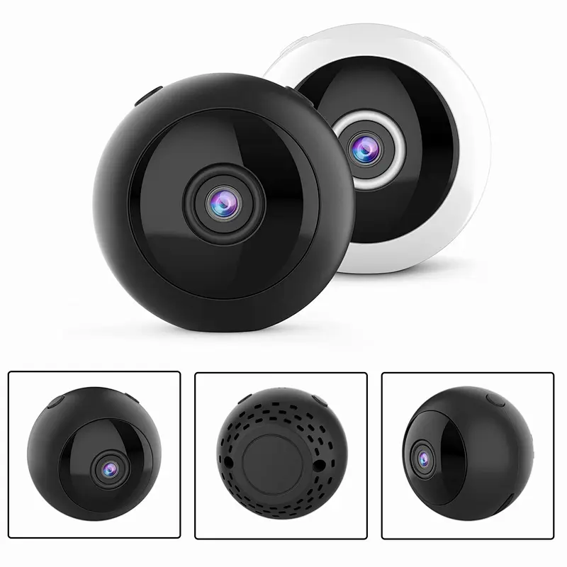 Mini Cameras WiFi HD Surveillance Camera Motion Detection IR Night Version 1080P / 720P / 640P / 320P Nanny Security Camera 160 ° Wide Angle Monitor for IOS / Android