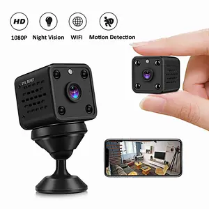 Mini Cameras WiFi HD Surveillance Camera Motion Detection IR Night Version 1080P / 720P / 640P / 320P Nanny Security Camera 160 ° Wide Angle Monitor for IOS / Android