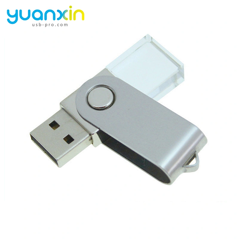 High quality bulk wholesale custom gold crystal usb drive