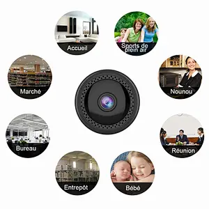 Mini Cameras WiFi HD Surveillance Camera Motion Detection IR Night Version 1080P / 720P / 640P / 320P Nanny Security Camera 160 ° Wide Angle Monitor for IOS / Android