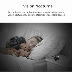 Mini Cameras WiFi HD Surveillance Camera Motion Detection IR Night Version 1080P / 720P / 640P / 320P Nanny Security Camera 160 ° Wide Angle Monitor for IOS / Android