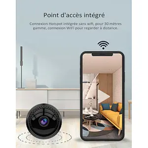 Mini Cameras WiFi HD Surveillance Camera Motion Detection IR Night Version 1080P / 720P / 640P / 320P Nanny Security Camera 160 ° Wide Angle Monitor for IOS / Android