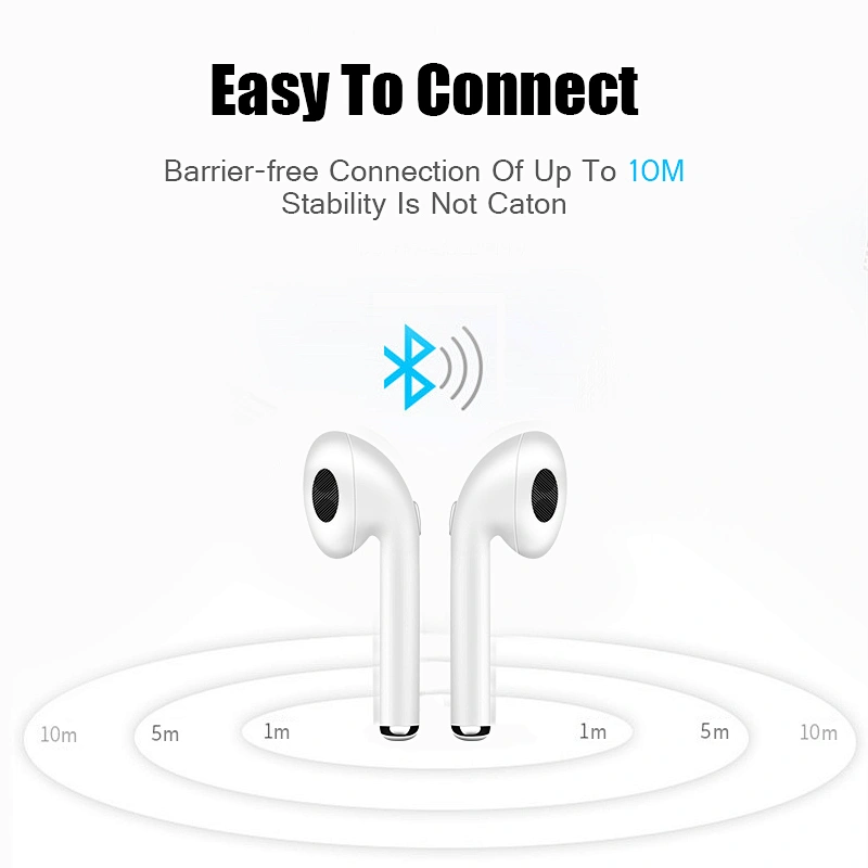Wireless Binaural Music Mini Sport Invisible Earphone Bluetooth