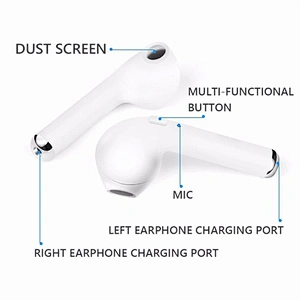 Wireless Binaural Music Mini Sport Invisible Earphone Bluetooth