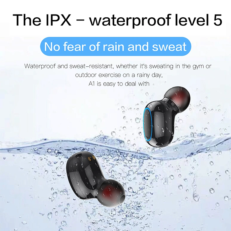 Long Standby Time Sport Mini True Neck Wireless Bluetooth Earphone
