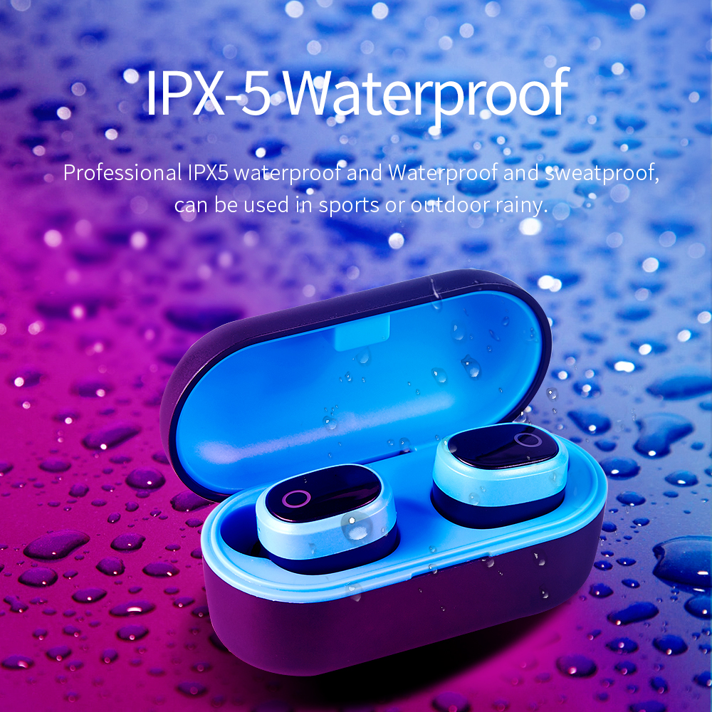 3Hours Playing Time Bluetooth Wireless Headset Earphone