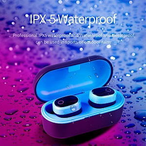 3Hours Playing Time Bluetooth Wireless Headset Earphone