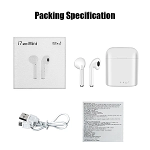 Binaural Music Bluetooth Sport Mini Earphone Wireless