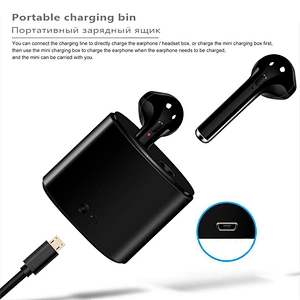 Wireless Binaural Music Mini Sport Invisible Earphone Bluetooth