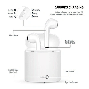 Wireless Binaural Music Mini Sport Invisible Earphone Bluetooth