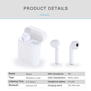Binaural Music Bluetooth Sport Mini Earphone Wireless