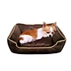durable fleece dog bed