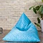 fashion sandwich fabric bean bag