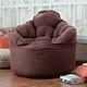 high back beanbag chair