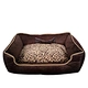 puff cat bed with removable cushion