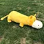 plush animal bean bag for kids play