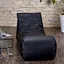 ergonomic wave shape longue bean bag