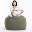 plain droplet bean bag sofa