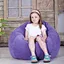corduroy teardrop bean bag for kids