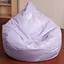 PU leather bean bag sofa for kids