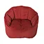 faux linen pumpkin bean bag chair