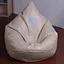 teardrop shape custom printed bean bag for children