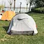 silver grey waterproof outdoor automatic  camping tent