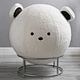 faux fur yoga ball cover