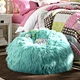 faux fur bean bag sofa