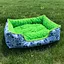 velvet dog bed