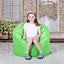 420D Polyester sitting bean bag sofa