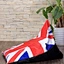 indoor outdoor triangle bean bag lounge